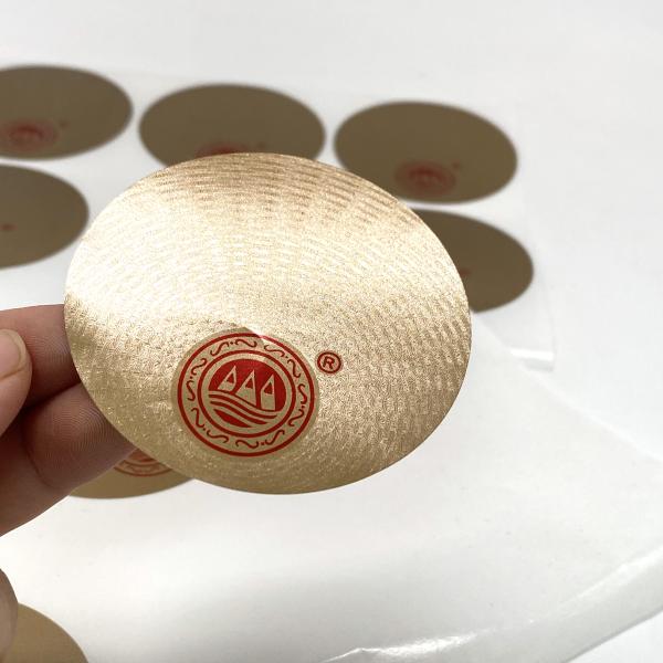 Custom Stickers Roll Labels Printing Waterproof Sticker For Beverage Bottle