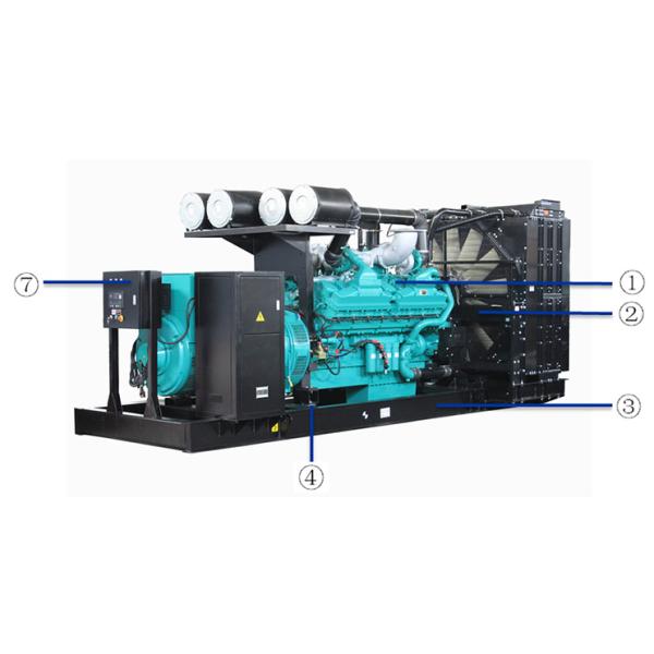 Soundproof USA Cummins Diesel Generator 60kva 48kw Silent With Cummins Engine 4BTA3.9-G2