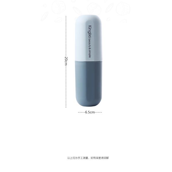 portable Travel Couples Toothbrush Toothpaste Box case