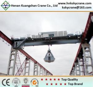 China 2015 Outdoor Overhead Grab Bucket Crane on sale