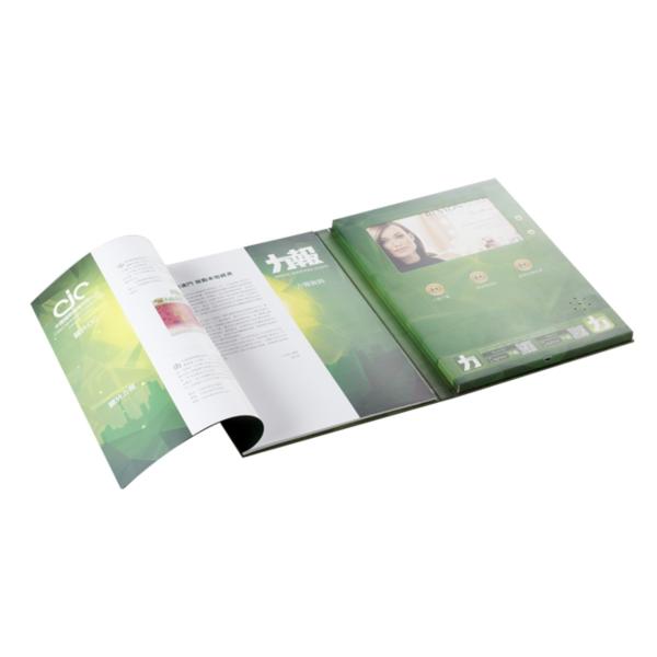 Digital Video Book LCD Screen Videobook Folded Paper Card PVC070