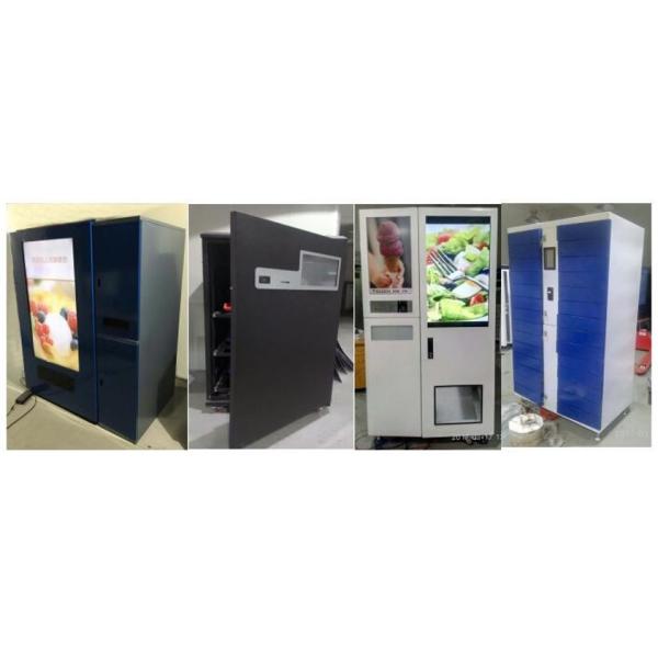 E-Wallet Opearted Cabinet Locker Mobile Phone Charging Station With 21" Touch Screen