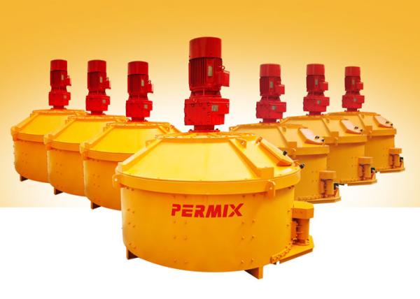 Planetary Concrete Mixer Durable High Homogenization PMC100 Replaceable Mixing