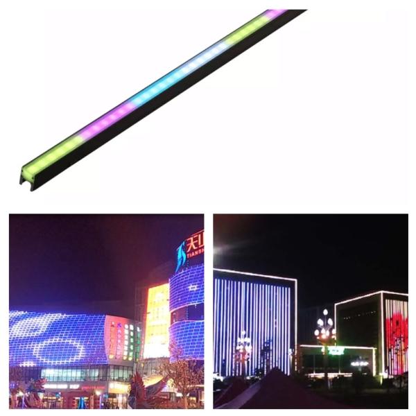 Waterproof DMX512 Control RGBW LED Linear Light SMD5050 24 - 48VDC Full Color