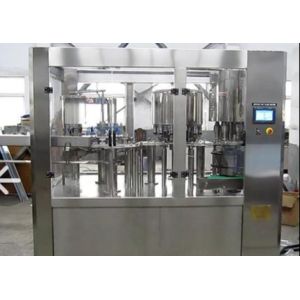 2600BPH Inline Bottle Filling Machine PLC Touch Screen Control