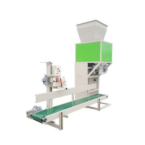Automatic Weighing Pellet Filling Machinery Weaving Plastic Bag Packing Machine
