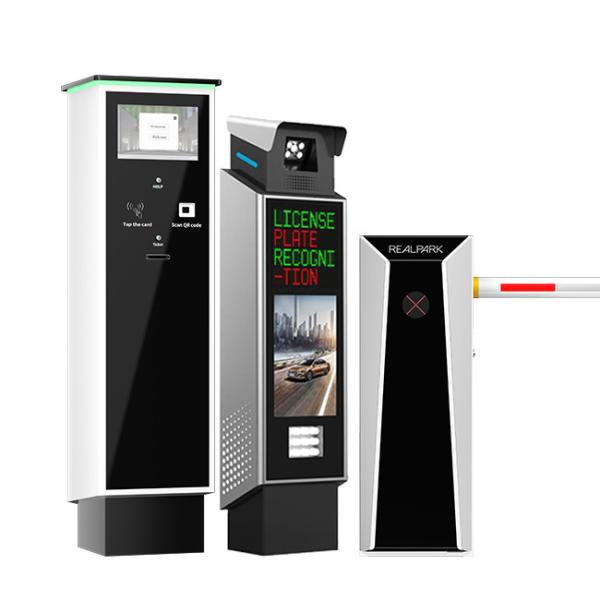 Advanced Parking Management Solution With LPR Camera And Single LED Display