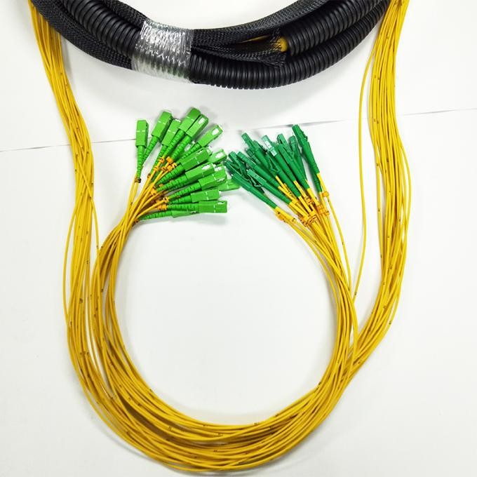 Sc Apc To Sc Apc 18 Core 0.9mm Fiber Optic Patch Cords