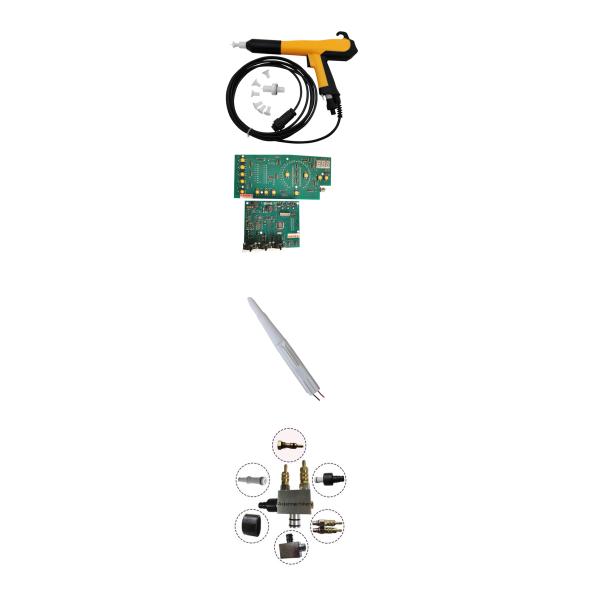 Complete X1 Electrostatic Powder Coating Gun , Manual Powder Coating Gun