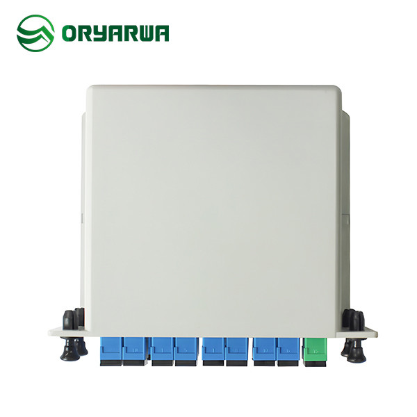 SC UPC 1x16 Fiber Optic Cassette PLC Splitter ABS Material