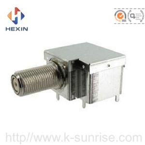 Quality small shield cover with F connector for sale