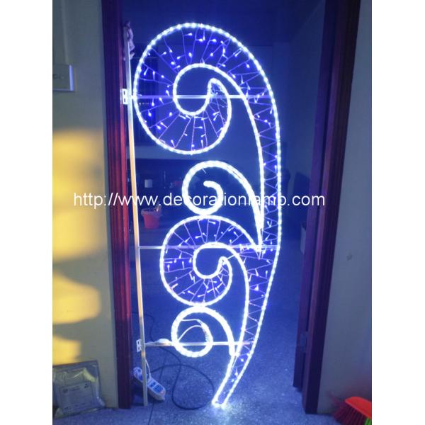 outdoor Christmas decorations led street light