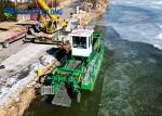 Floating Salvage Collection Trash Skimmer Vessel With Automatically Unloaded