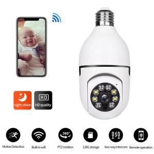 Buy cheap 720P LED Wifi Light Bulb Security Camera With Motion Detector OEM product