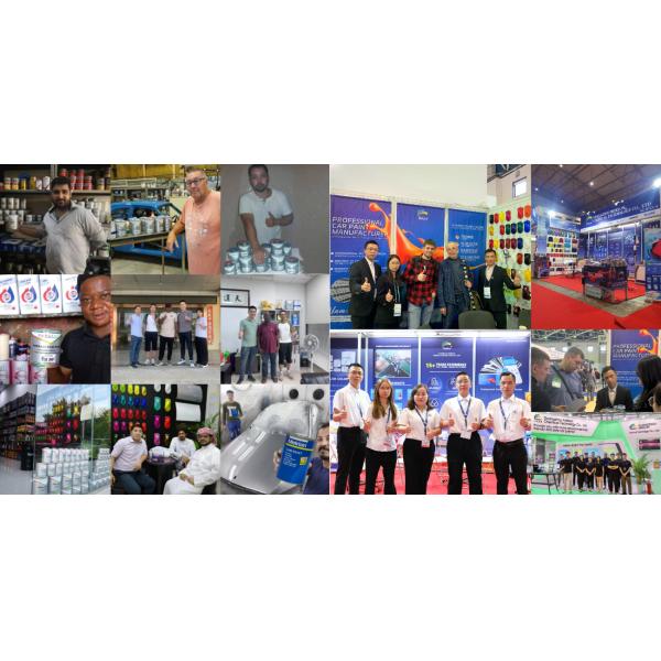 1K Lake Blue Automotive Refinish Paint With High Solid Transparent Luminosity