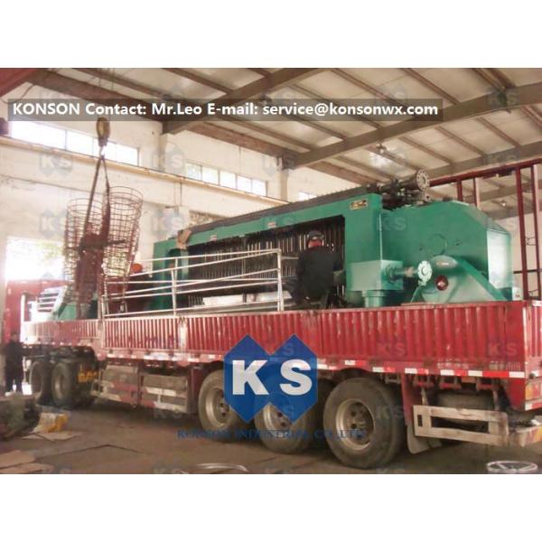 100x120mm Gabion Machine Galvanised Wire Production line 2.0mm - 4.0mm Wire Dia