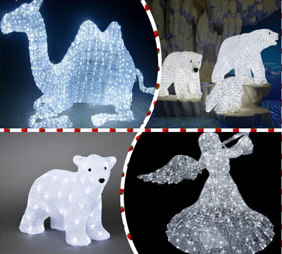 outdoor led christmas gift boxes