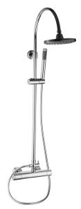 Buy cheap Polished Thermostatic Shower Faucet , Brass Thermostatic Bath Mixer Tap product