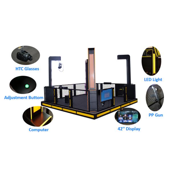 42 " Monitor Virtual Reality Shooting Simulator Multiplayer Challenge Game