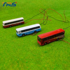 China 1:150 model bus Toy Metal Alloy Diecast bus Model Miniature Scale model for train layout scenery on sale