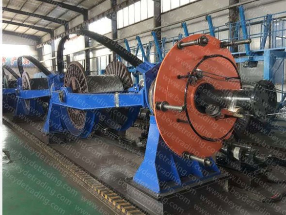 Low Noise Wire Stranding Machine , Cable Extrusion Line Assembling Die Holder