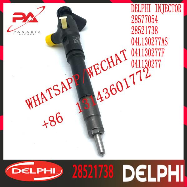 28521738 DELPHI Diesel Fuel Injector 28577054 04L130277AS 041130277F 041130277 For SKOOA