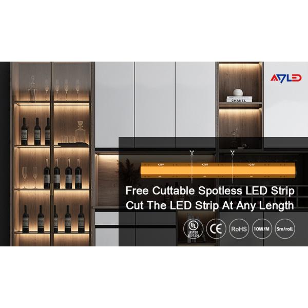 Premium Led Strip Lights Free Cuttable Cob Led Strip Led Spotless Strip