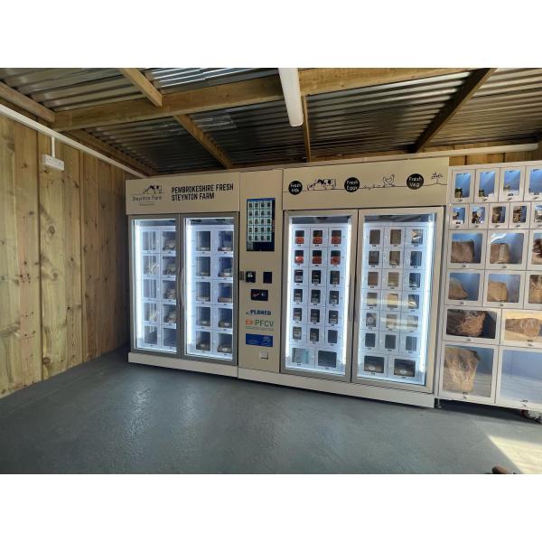 Free Match Smart Locker Vending Machine For Farm Products Fresh Fruits Locker Vending Machine
