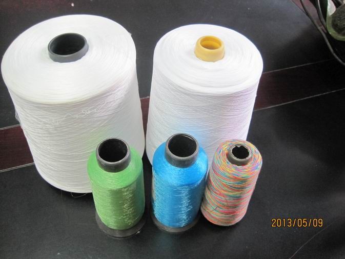 Buy cheap 120d/2 100% Rayon / Polyester Embroidery Thread Low Shrinkage product