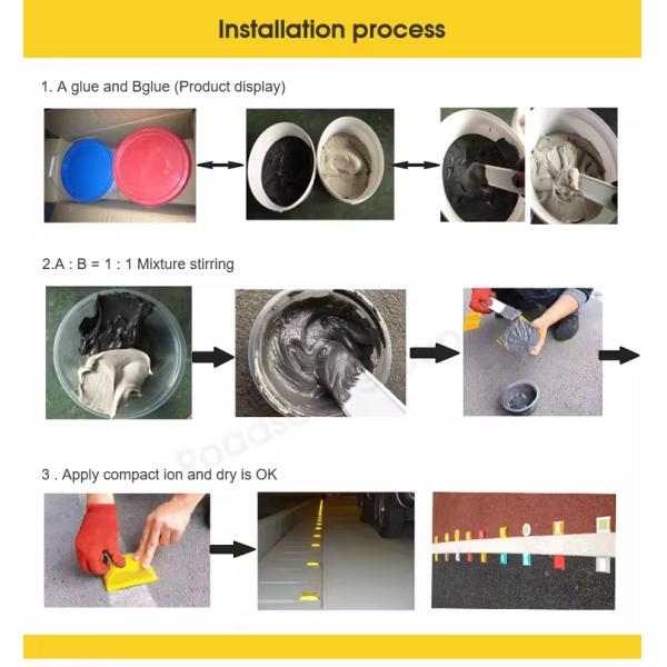 3-M reflective swara-flex road stud/Plastic cat eye road reflector marker