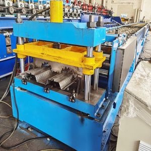 3Ph Floor Metal Deck Forming Machine Glazed Roll