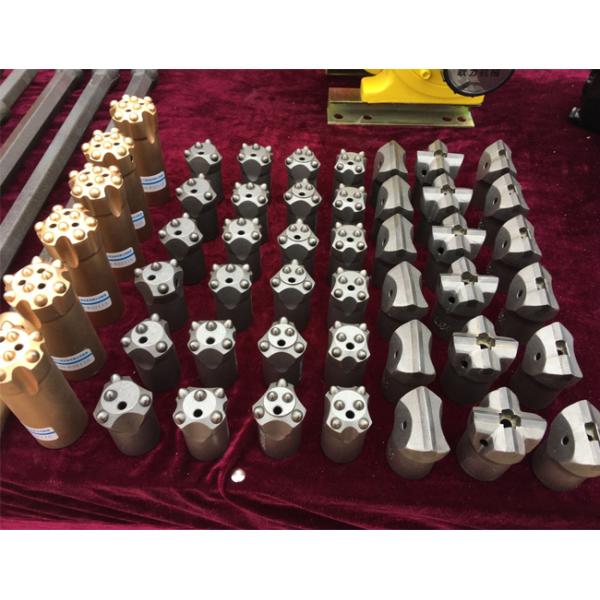 7 Button 40mm Hard Rock Drill Bits For Mining