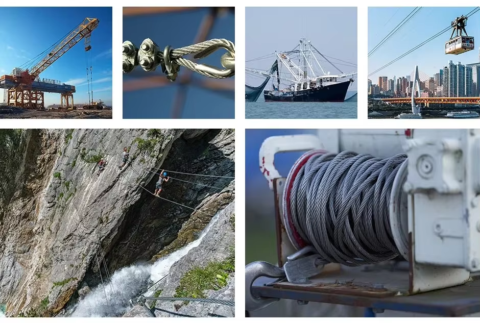 Alloy Galvanized Steel Strand Stay Wires BS 183 ASTM475 and IEC 888 Standards Approved for Sturdy Construction Needs