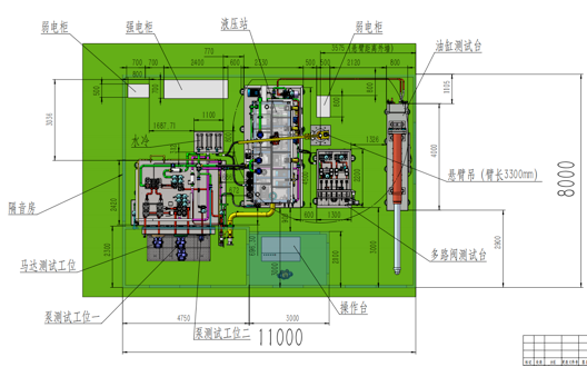 Comprehensive Hydraulic Repair Bench for Pump Motor Valve Cylinder