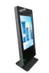 Hotel Lobby Information Display Kiosk , Aluminum Frame Interactive Multimedia