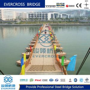 Buy cheap Heavy Loading Capacity Steel Bridge Floating Pontoon Bridge Economic product