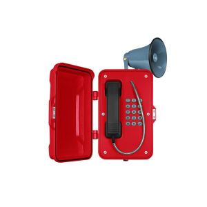 Broadcast Public Address Weatherproof Emergency Telephone With Loudspeaker