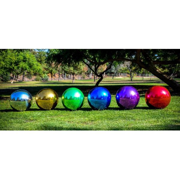Double Layer PVC Large Mirror Ball Outdoor Decorative Inflatable
