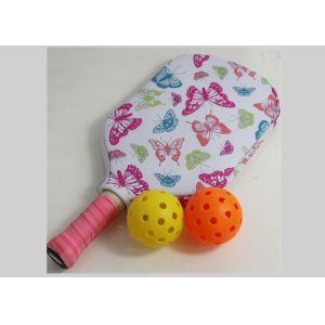 China Neoprene Pickleball Paddle Cover Shockproof Portable Pickleball Racket Case on sale