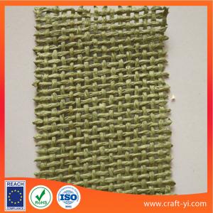 China supply Woven Paper Mesh Natural straw fabric textile cloth from China on sale