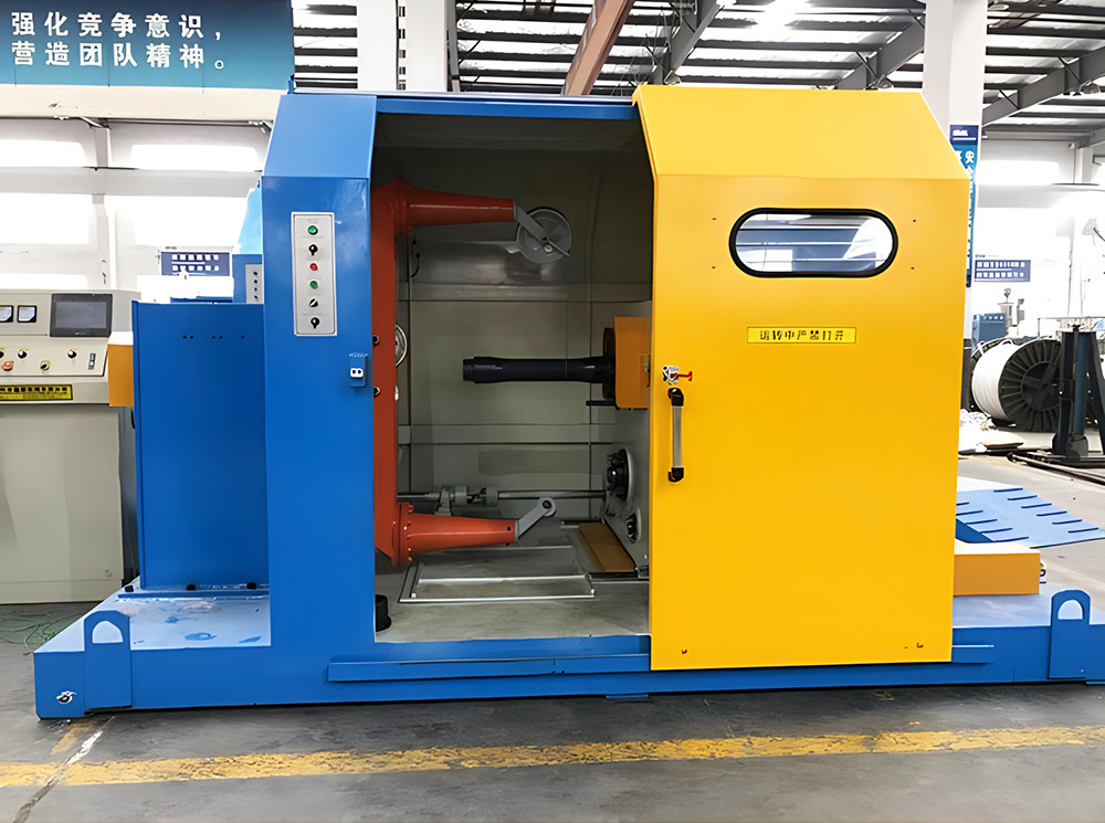 Network Cable Stranding Machine PLC Cantilever Single Twisting Machine