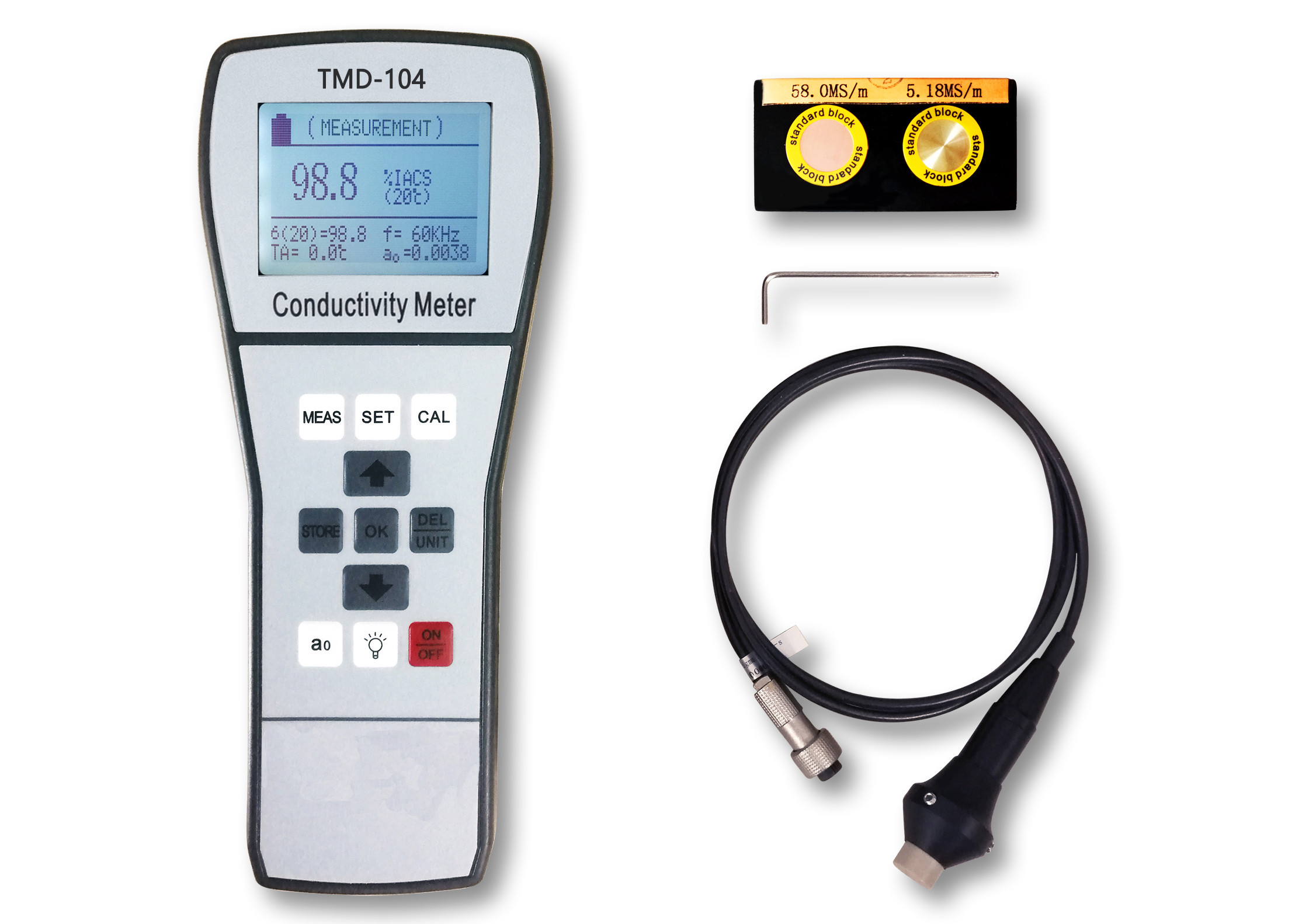 Buy cheap Digital 60KHz 0.5kg Electrical Conductivity Meter product