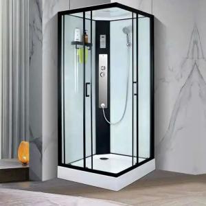 Buy cheap Tempered Glass Steam Shower Cubicle Steam Hydro Massage With Seat product
