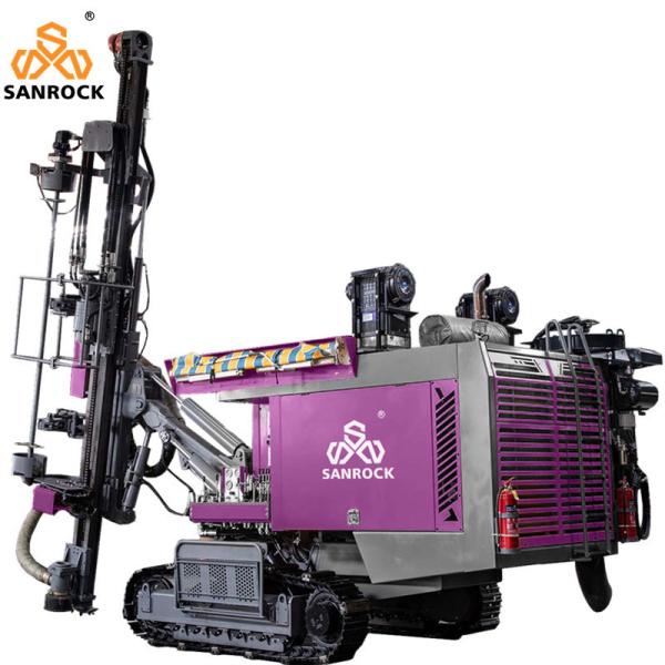 180° Rotary Borehole DTH Drilling Machine Mining Hydraulic Drilling Rig Integrated Drilling Equipment