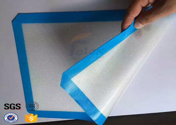 Quality Reusable Fiberglass Non Stick Silicone Baking Mat Silicone Oven Liner for sale