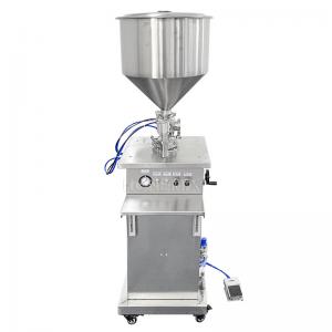 Buy cheap Vertical Piston Filling Machine Pneumatic Control Cream Filler Machine Safety product
