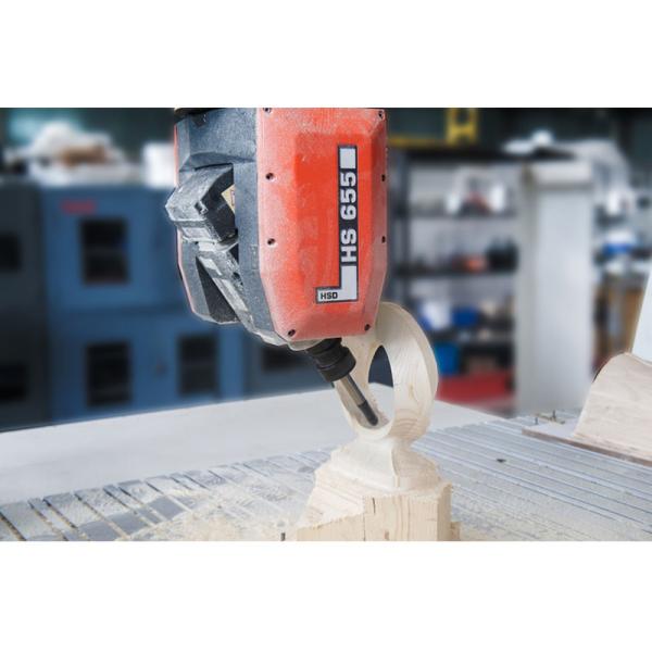 F9 Five Axis Machining Center excitech 5 Axis HSD Spindle 3D Model Fiberglass Wood Foam Making CNC Center Machine