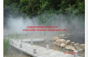 Buy cheap Outdoor Fogging System Water Fountain Project For Hot Spring Project product