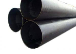 China Customized Length Carbon Steel Pipe , Black A53 Grade B Pipe Round Shape on sale