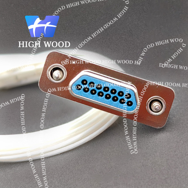J30J SERIES MICRO-D Connectors,J30J-15TJL L=200 ,J30J SERIES TWISTED PIN MICRO RECTANGULAR ELECTRICAL CONNECTOR